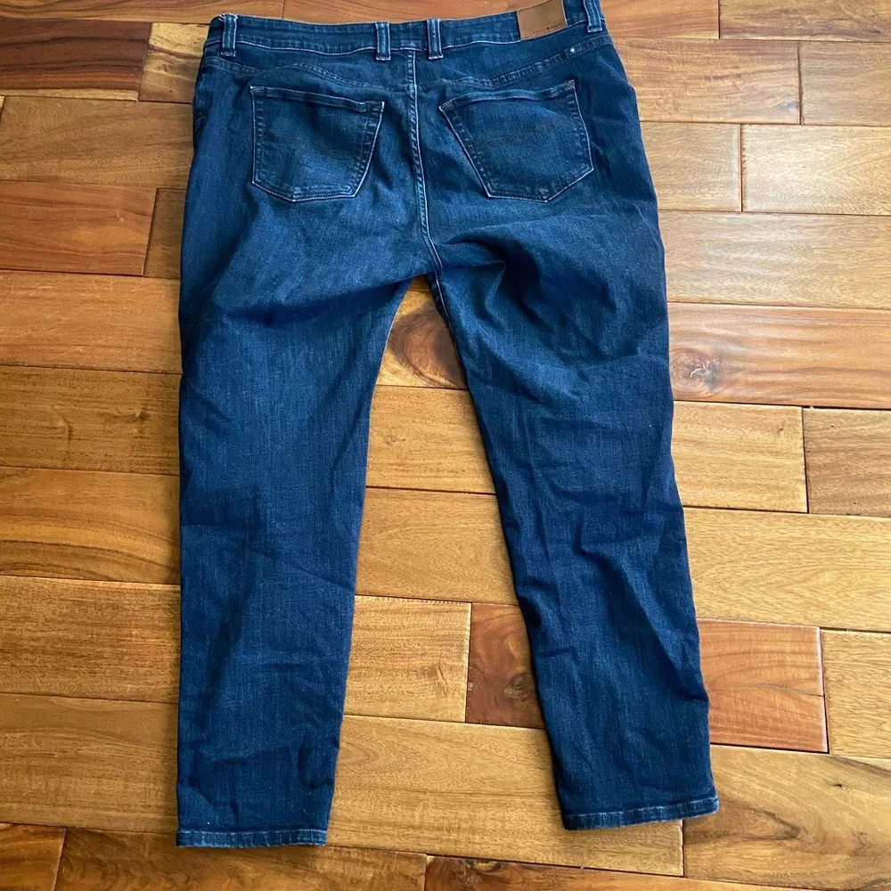 Lucky Brand dark blue skinny jeans - size 16W - Picture 2 of 3
